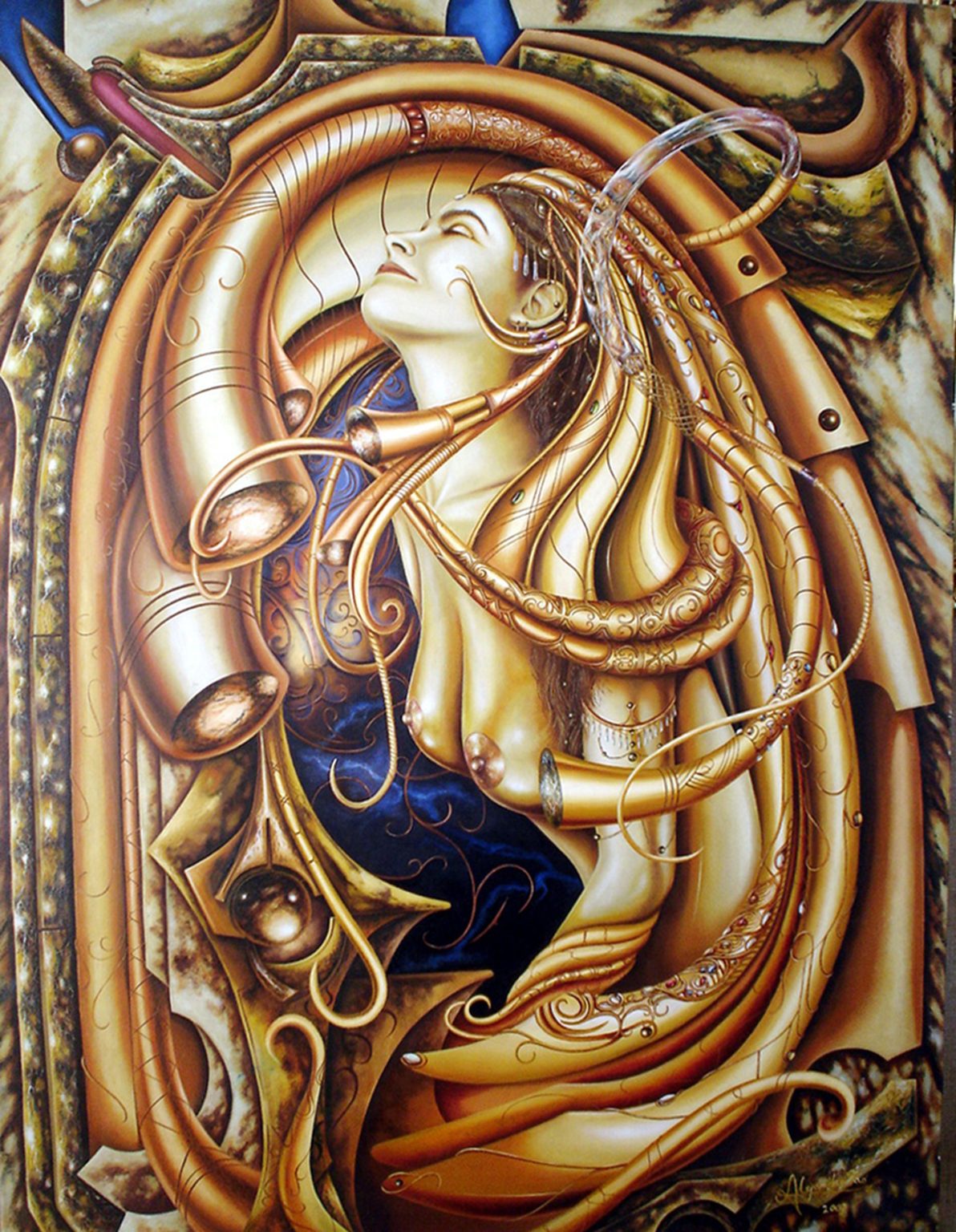 3. La Virgen de los Hielos, 71 x 96,5, óleo sobre tela.